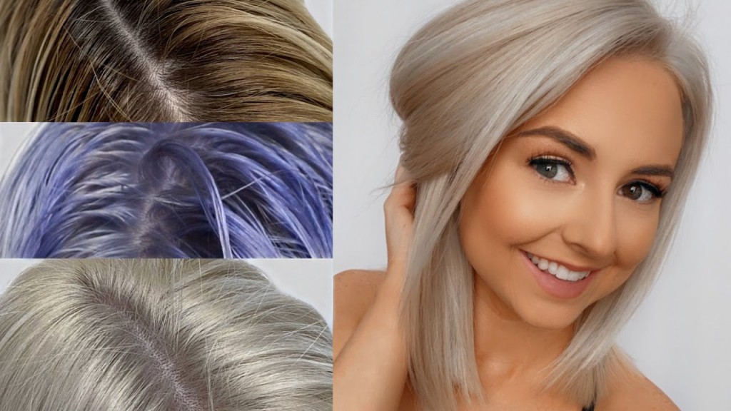 como posso tonificar meu cabelo amarelo platinado