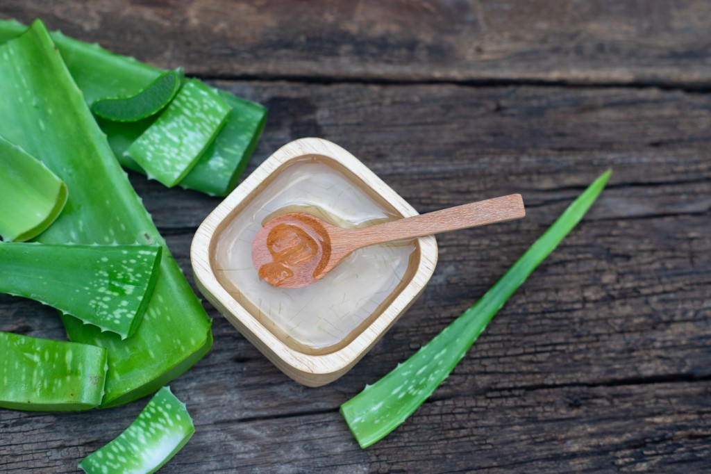 mascara capilar de aloe vera