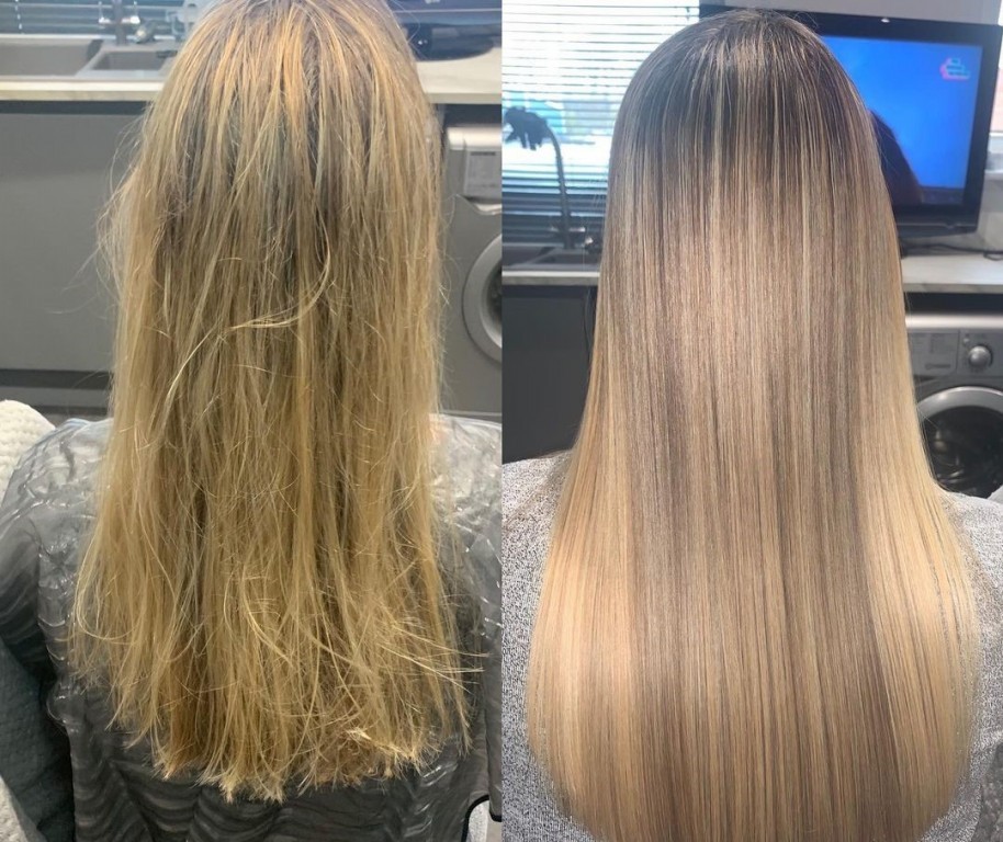 suplemento para melhorar a umidade e reduzir o frizz do cabelo