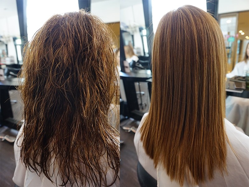 use oleos essenciais para tratar o cabelo ressecado e frizz