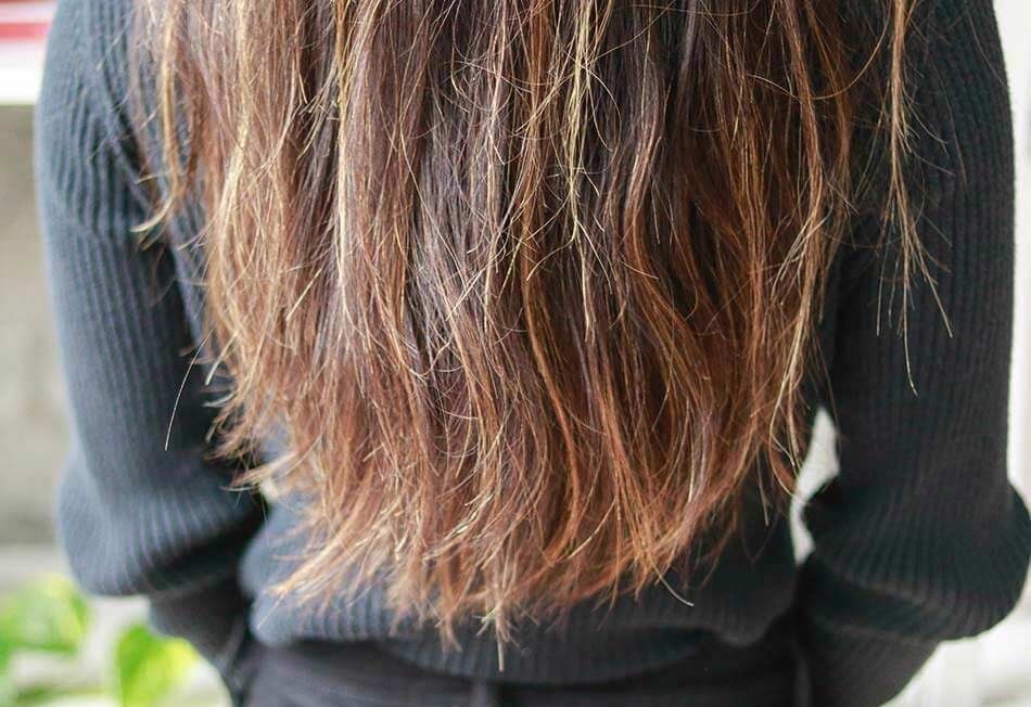 causas do cabelo com textura de palha