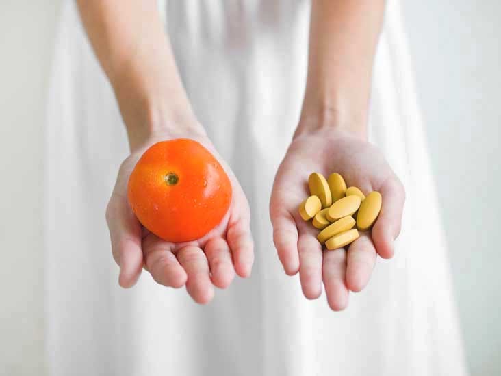 consuma vitaminas e nutrientes