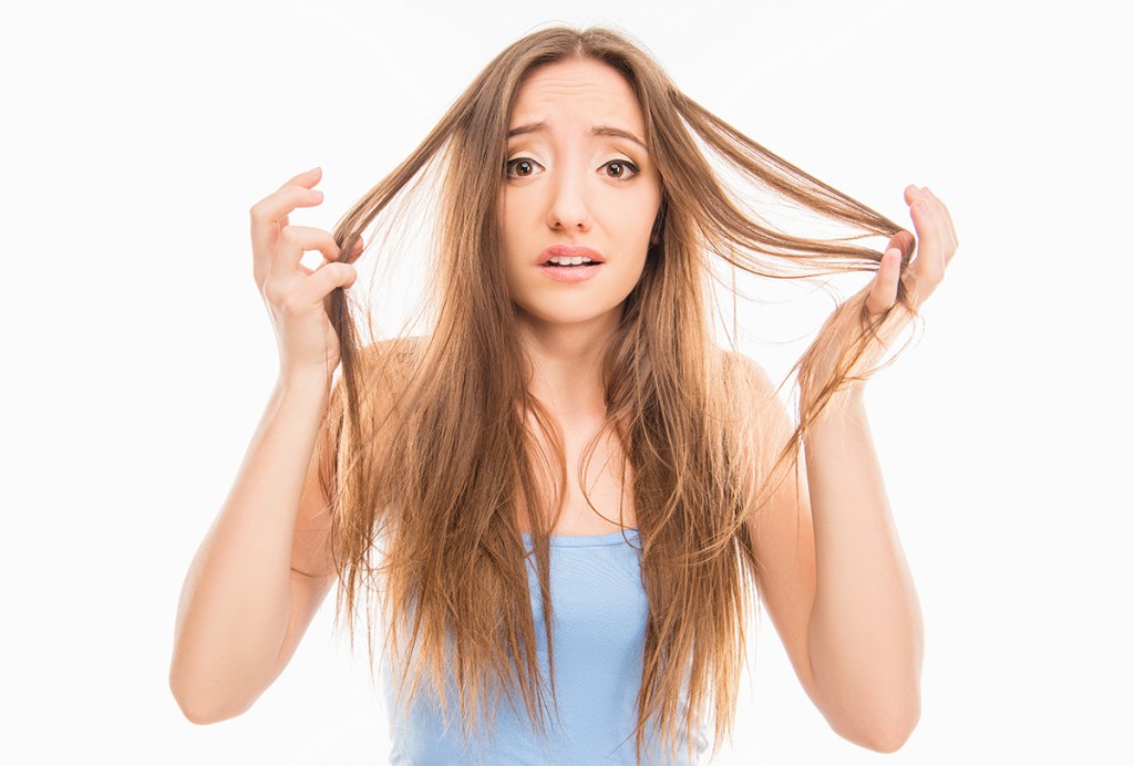 embotamento deixa o cabelo seco