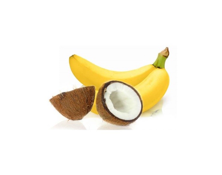 hidratacao de banana com azeite e leite de coco