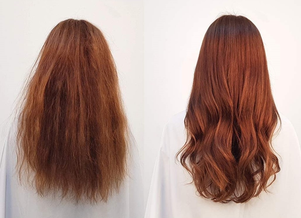 tratamento com cabelo fino e sem vida